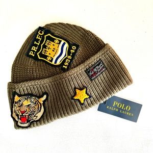 NEW Ralph Lauren Tiger Patch Hat